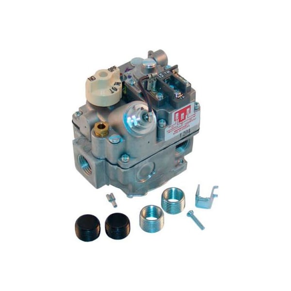 Allpoints 54-1149 Type AMVR Gas Safety Valve; Natural Gas; 1/2" Gas In / Out; (2) 1/2" Gas Out-Side